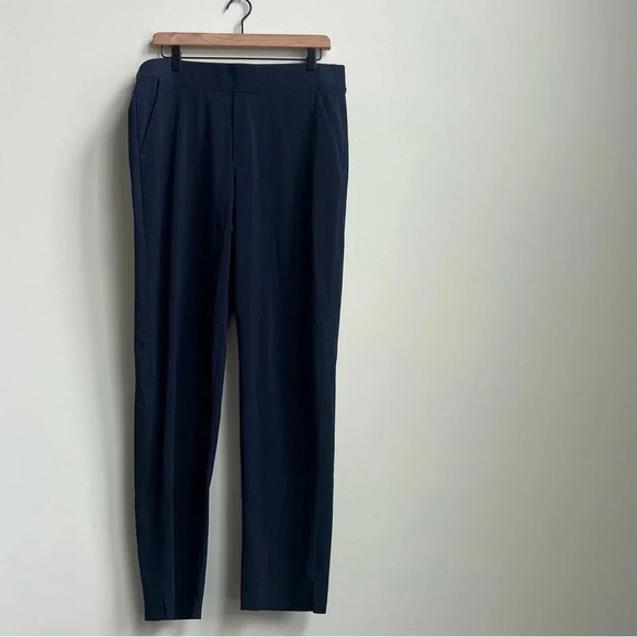 Athleta Pants Navy Blue Brooklyn Ankle Casual Activewear Pull On 14 Tall 198671 - Picture 4 of 16